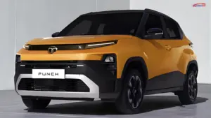 Tata Punch Facelift micro SUV front design with LED DRLs and updated styling