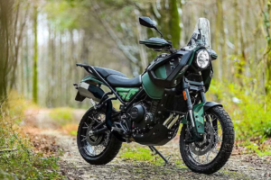 Brixton Crossfire 500 Storr upcoming adventure motorcycle with rugged ADV design