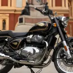 Royal Enfield Bullet 650 retro cruiser bike with classic design