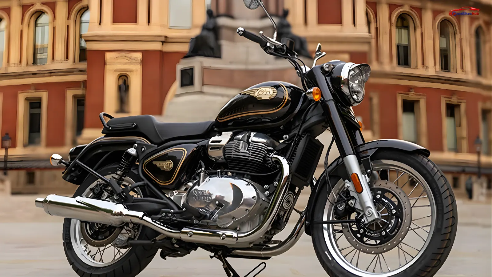 Royal Enfield Bullet 650 retro cruiser bike with classic design