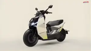 Ultraviolette Tesseract electric scooter in futuristic design, showcasing advanced features and premium build