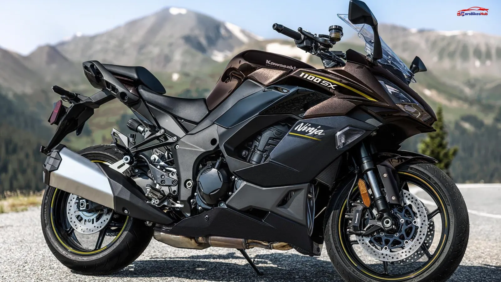 Kawasaki Ninja 1100SX sport-touring motorcycle with aggressive design and powerful engine