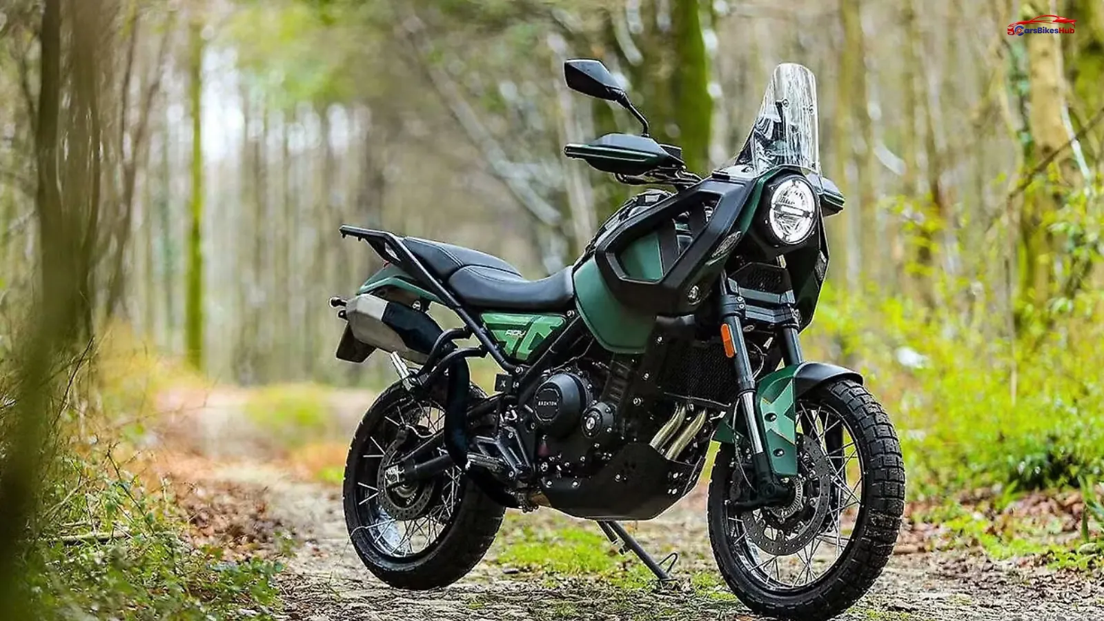 Brixton Crossfire 500 Storr upcoming adventure motorcycle with rugged ADV design