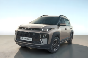 Hyundai Exter compact SUV front view with modern design