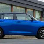 Maruti Suzuki Swift 2026 front view with new design and LED headlamps