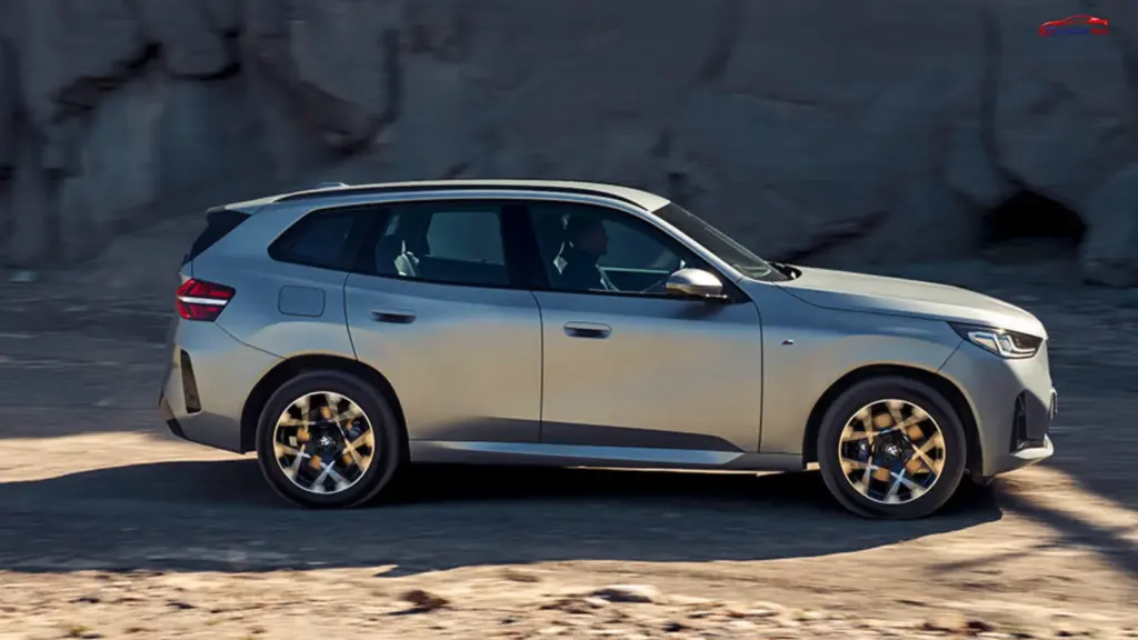 BMW X3 luxury SUV front view with sporty design and LED headlights