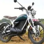 Royal Enfield Flying Flea C6 electric motorcycle showcased as a retro-modern EV bike in India