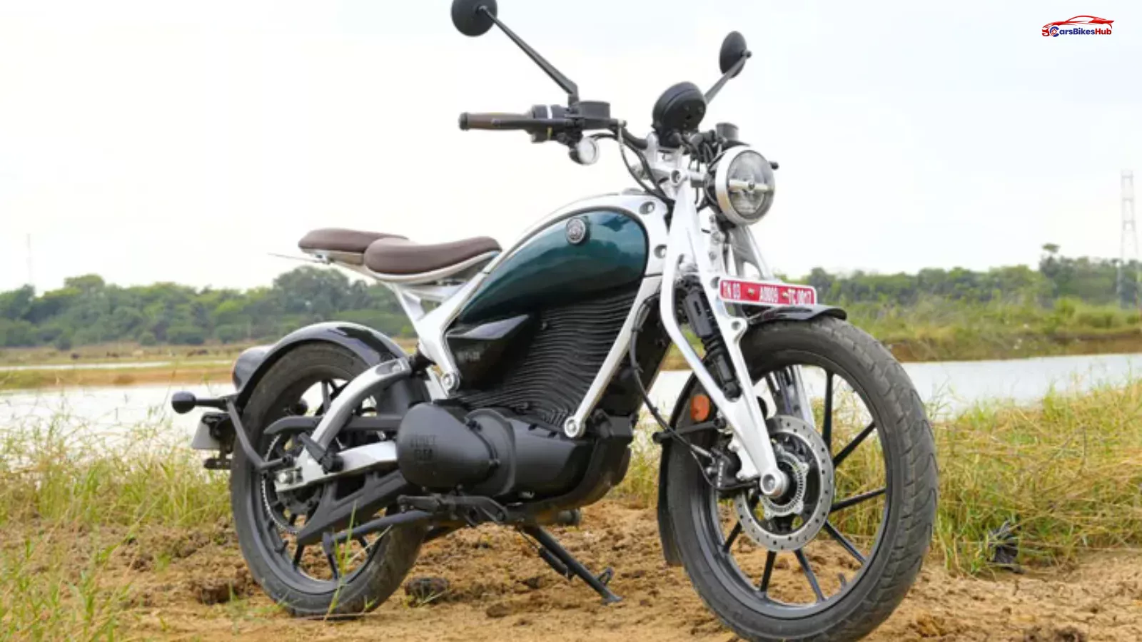 Royal Enfield Flying Flea C6 electric motorcycle showcased as a retro-modern EV bike in India