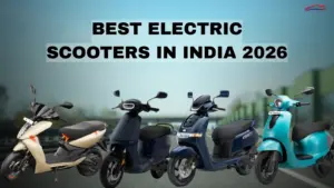 Best Electric Scooters in India 2026 showcased in a modern city background