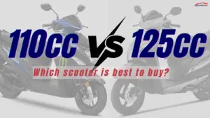 110cc vs 125cc scooter comparison showing commuter and premium scooters in India