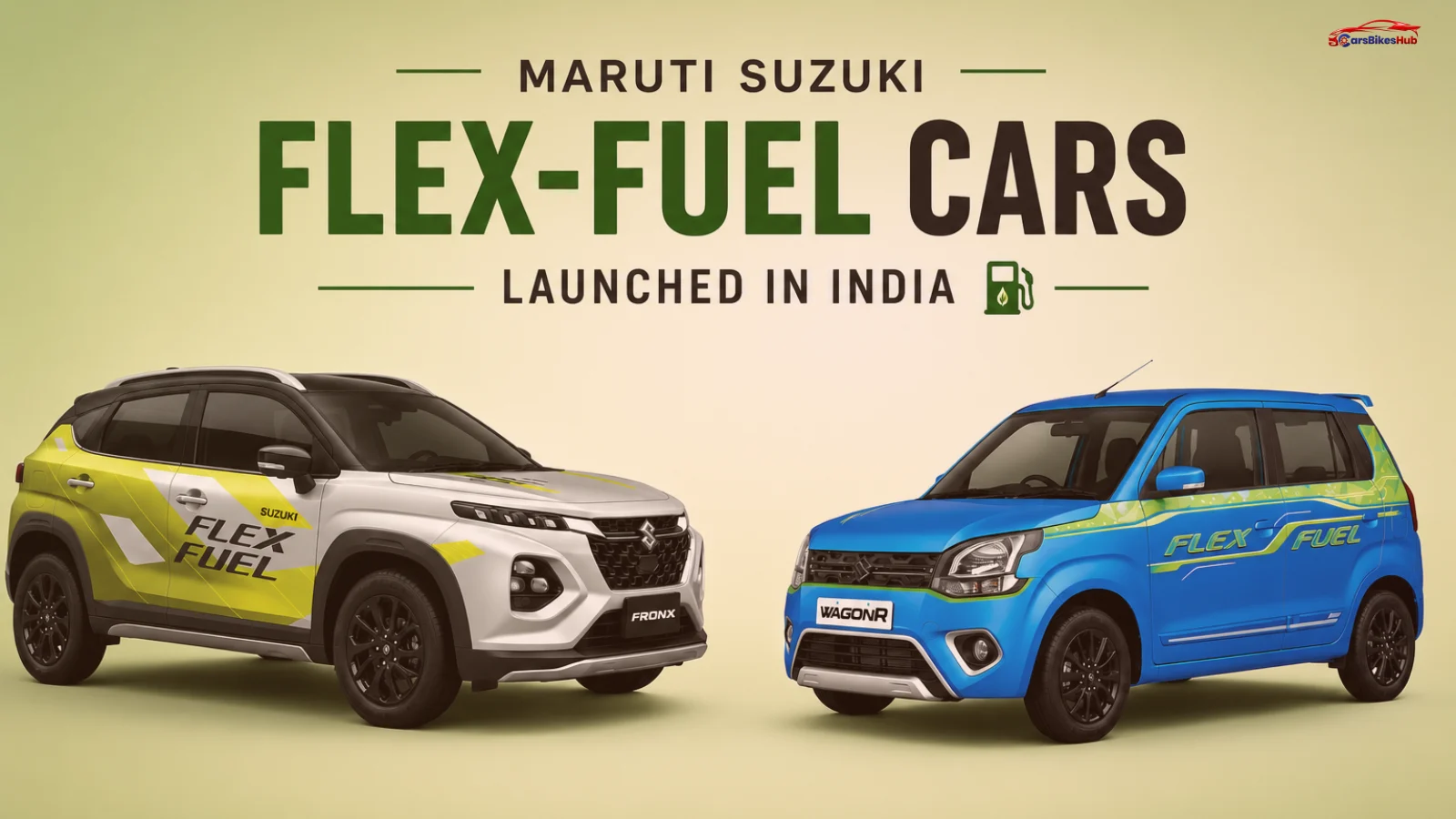 Maruti Suzuki First Flex-Fuel Car launched in India showcasing the company's alternative fuel vehicle technology
