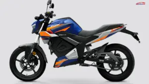 Oben Rorr Evo side profile showcasing electric motorcycle design