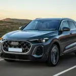 2026 Audi Q5 quattro luxury SUV front three-quarter view showcasing new design and premium styling