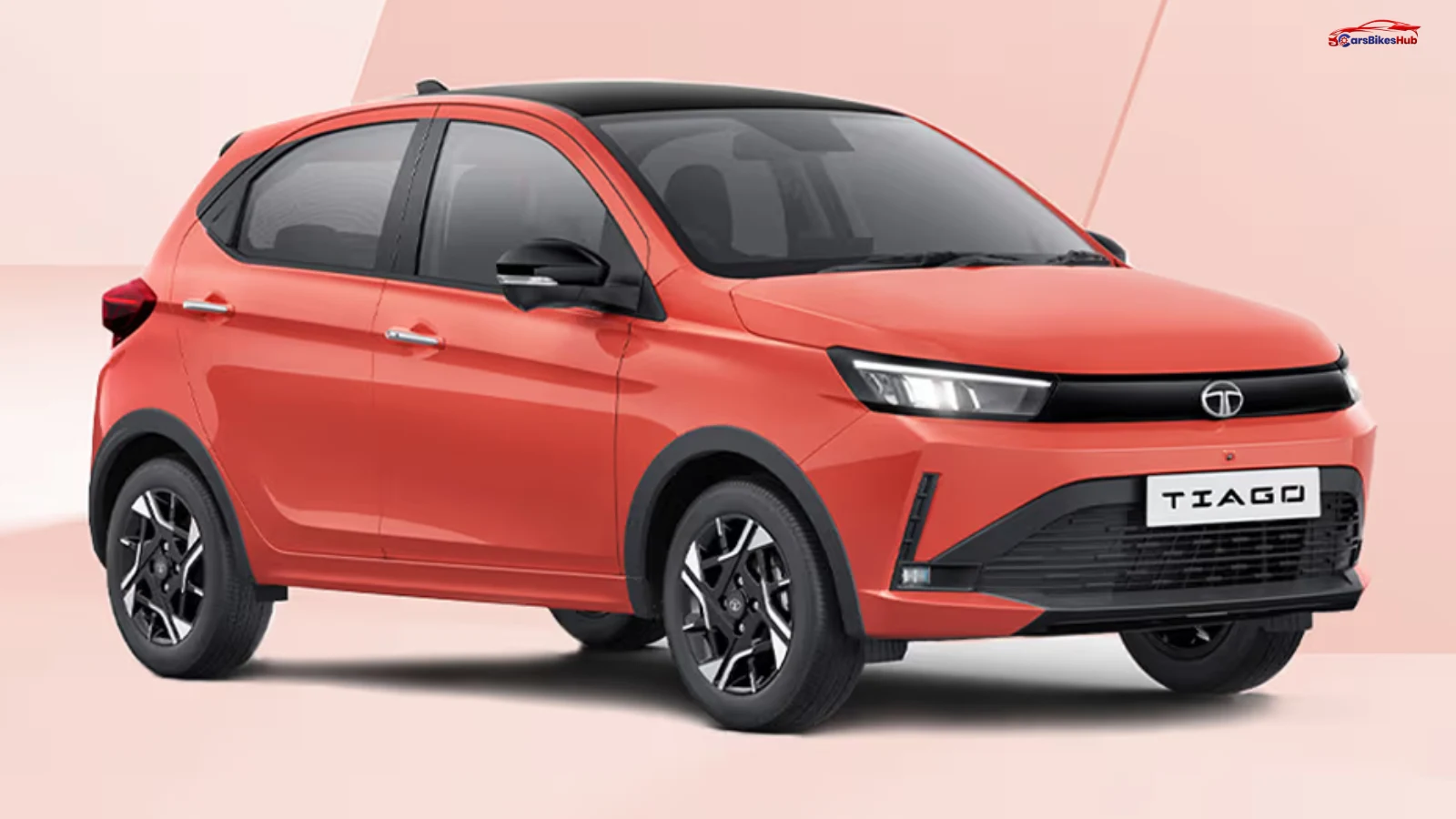 2026 Tata Tiago premium hatchback with redesigned exterior and modern styling