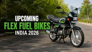 Upcoming Flex Fuel Bikes in India 2026 featuring motorcycles designed for ethanol-blended fuel compatibility