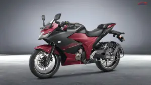 Suzuki Gixxer SF 250 Flex Fuel motorcycle with E85 ethanol fuel compatibility in India