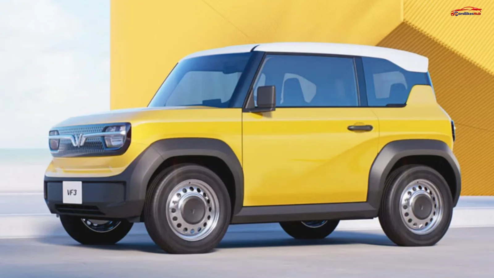 VinFast VF 3 compact electric SUV showcased ahead of its India launch