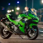 2026 Kawasaki Ninja 500 in new Lime Green colour with E20-compliant 451cc parallel-twin engine
