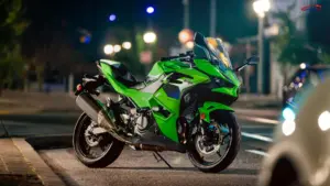 2026 Kawasaki Ninja 500 in new Lime Green colour with E20-compliant 451cc parallel-twin engine