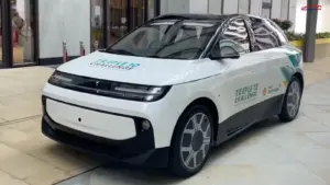 Shell's Triple 10 Challenge Concept Car showcasing next-generation EV technology with ultra-fast charging and immersive battery cooling.