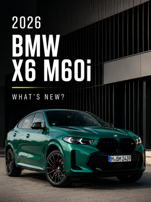2026 BMW X6 M60i: What’s New in BMW’s Luxury Coupe SUV?