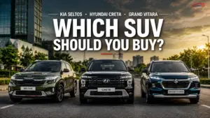 Kia Seltos vs Hyundai Creta vs Maruti Grand Vitara: Which SUV Is Worth Buying in 2026?