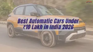 Best Automatic Cars Under ₹10 Lakh in India featuring top automatic hatchbacks, sedans and SUVs compared