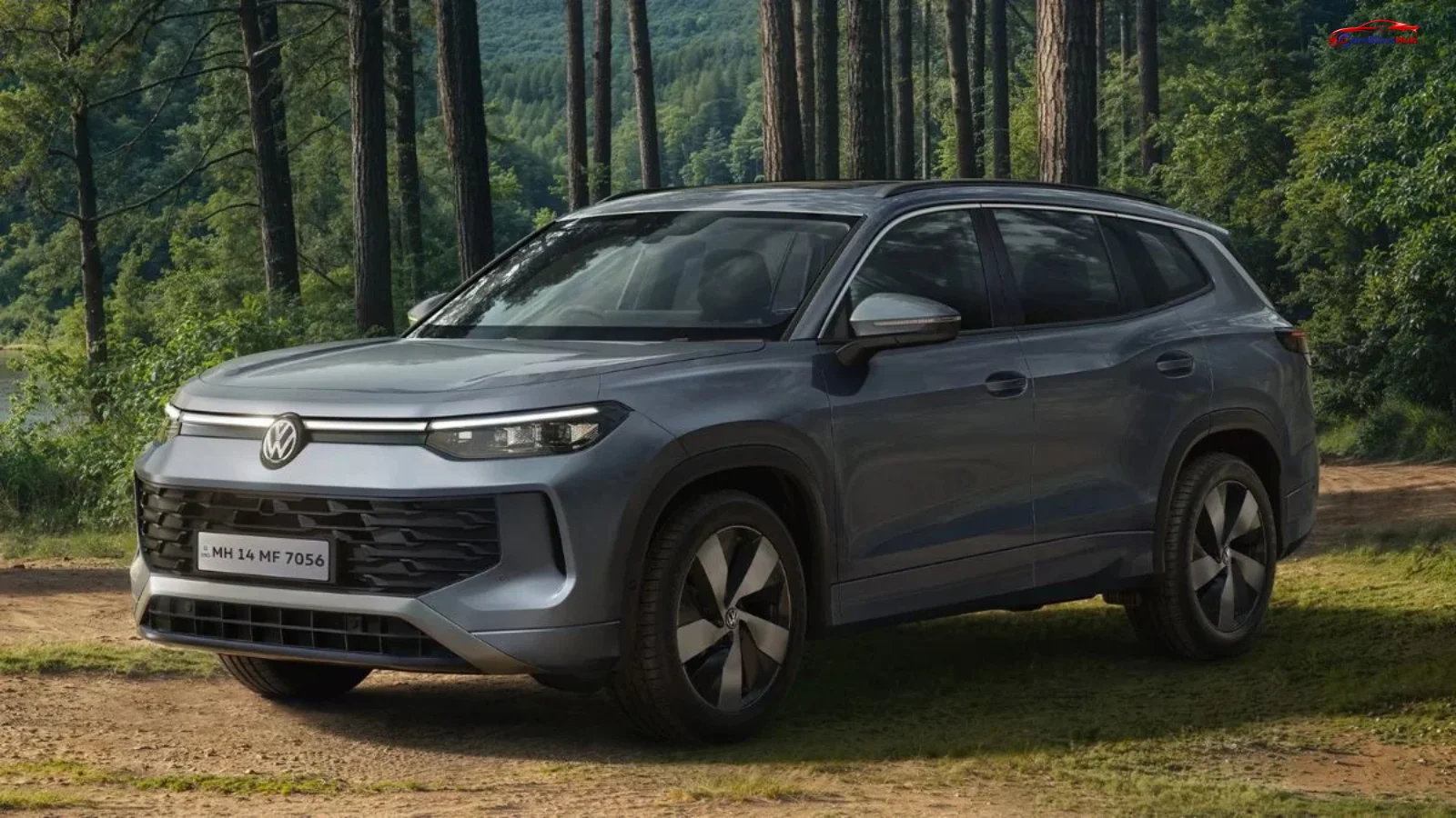 Volkswagen Tayron Life premium SUV front view showcasing design, price and features in India