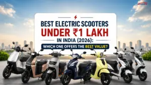 Best electric scooters under ₹1 lakh in India 2026 including Ola S1 X, TVS iQube, Hero Vida VX2, Ampere Magnus Neo and Bajaj Chetak