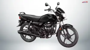 Hero HF Deluxe Canvas Black motorcycle in black colour with the latest ₹59,999 price offer in India