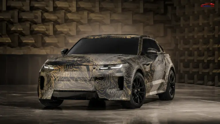 Range Rover GT prototype preview showcasing Land Rover's upcoming electric grand tourer with a coupe-inspired design