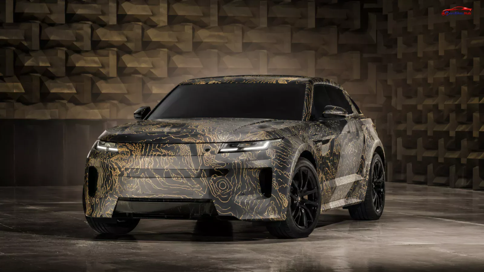 Range Rover GT prototype preview showcasing Land Rover's upcoming electric grand tourer with a coupe-inspired design