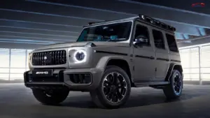 Mercedes-AMG G 63 Offroad PRO in a garage