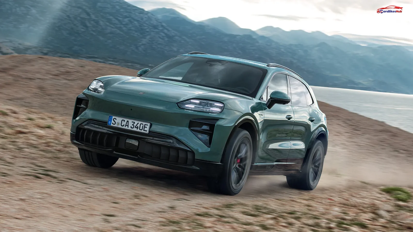 Porsche Cayenne Electric SUV in India with a sleek electric design