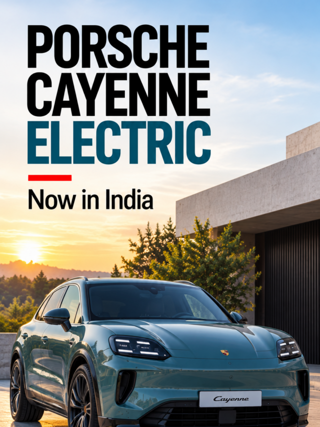 Porsche Cayenne Electric Launched in India: Price, Range & Features
